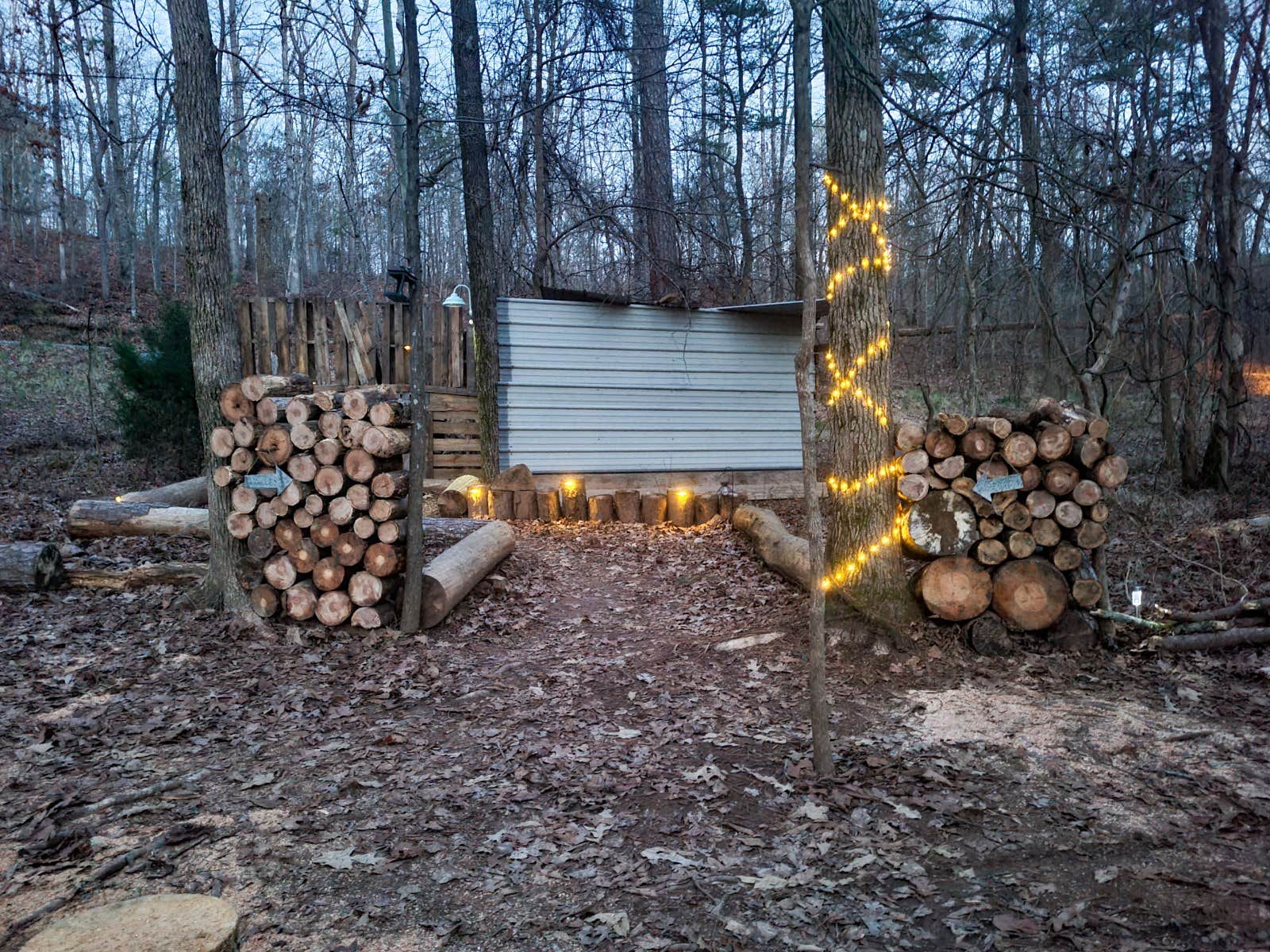 Ashley F.'s photo of glamping accommodations at Honea's Holler near Kennesaw, GA