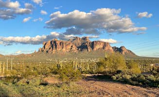 Jeff D.'s photo of a dispersed camping area at Hackamore Road Dispersed near Superior, AZ