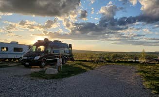 Tom W.'s photo of rv camping at Sleeping Bear RV Park & Campground near Shoshoni, WY
