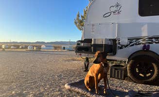 Jennifer R.'s photo of camping with pets at Marathon Motel & RV Park near Alpine, TX