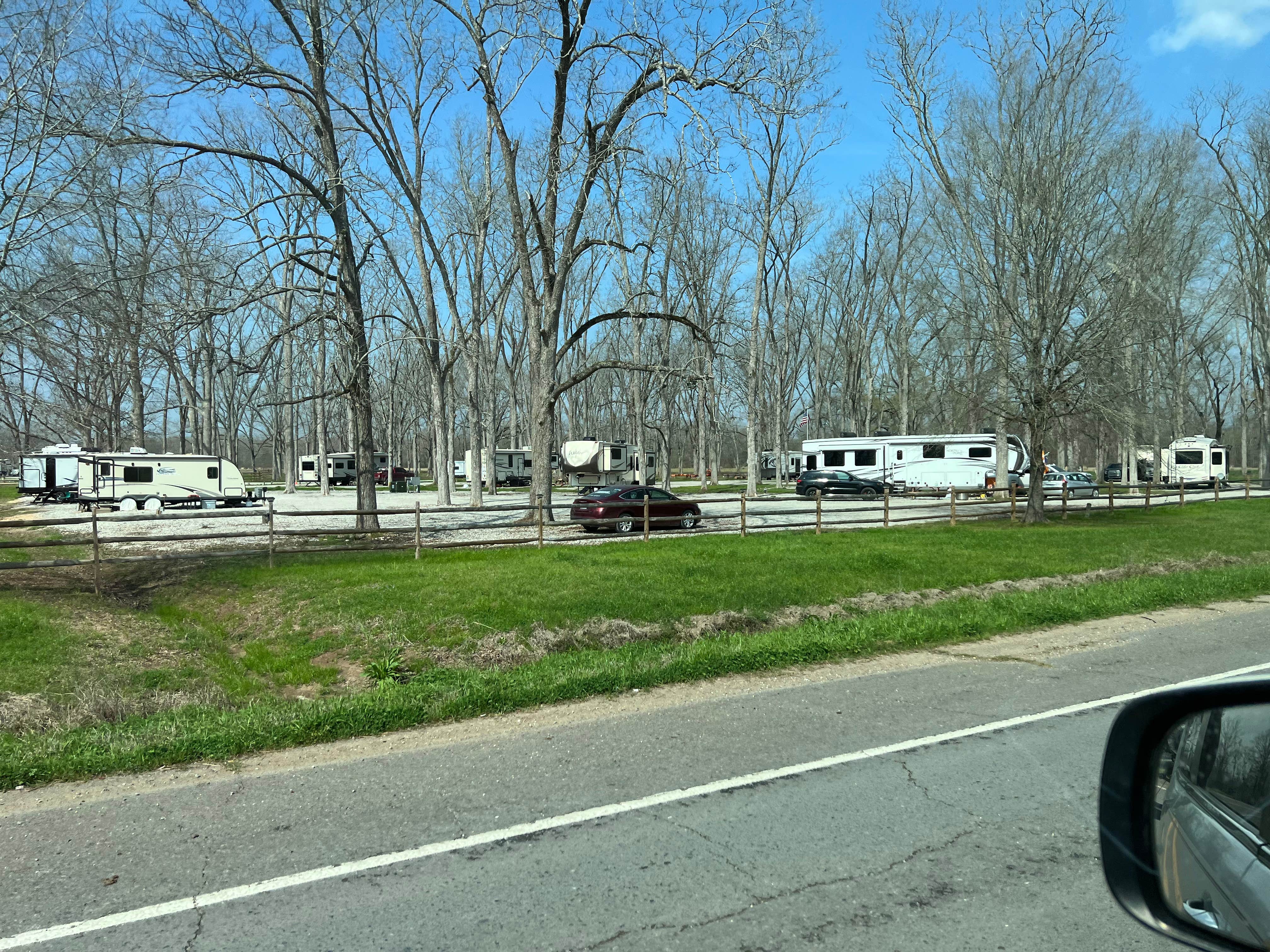 Casey L.'s photo of rv camping at Natchitoches Pecan Orchard RV Park near Gorum, LA