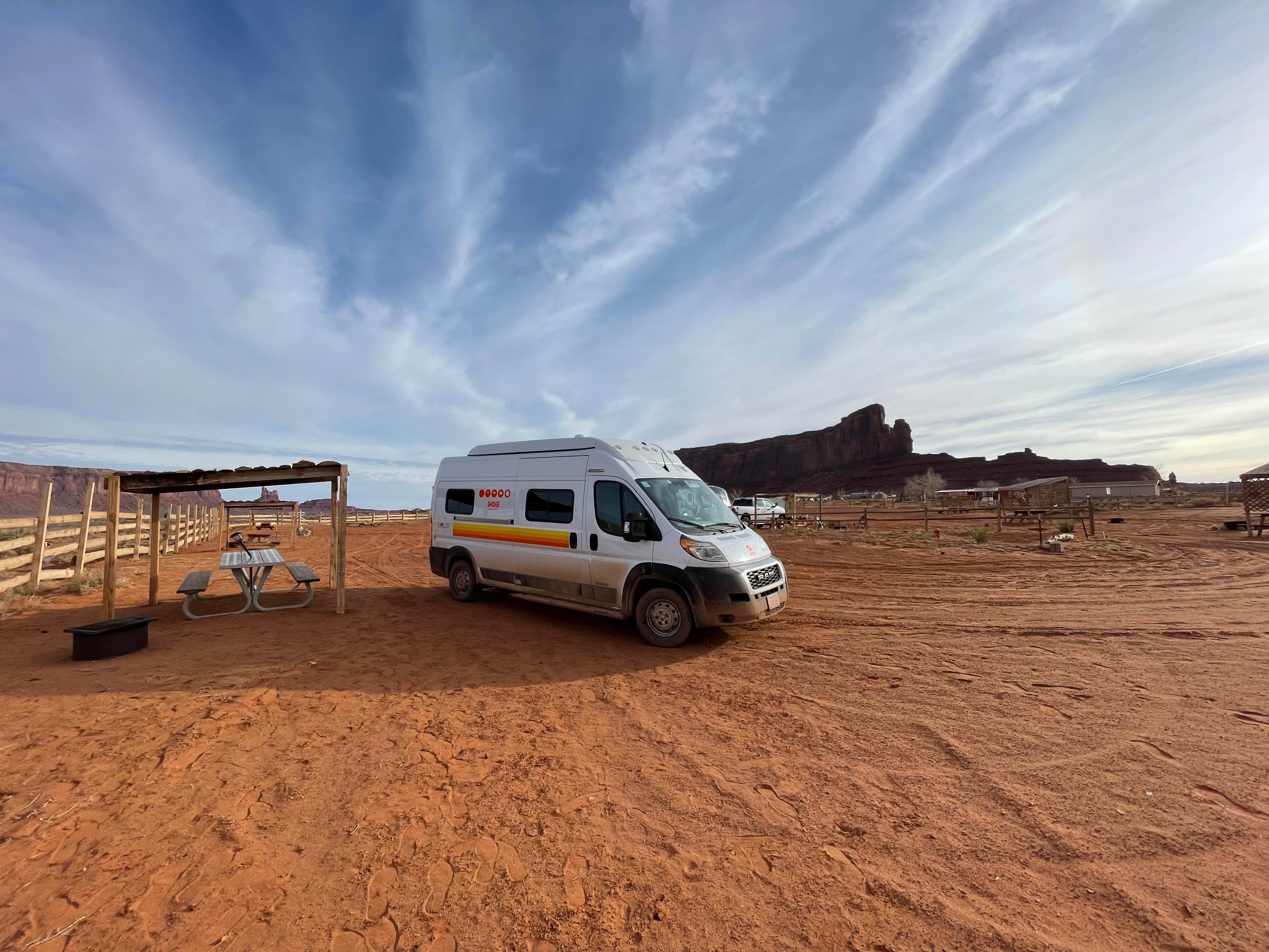 Blake A.'s photo of rv camping at Hummingbird Campground near Oljato-Monument Valley, UT