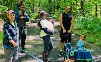 Eshay R.'s photo of camping with pets at Camp Earth Connection near Cortland, NY