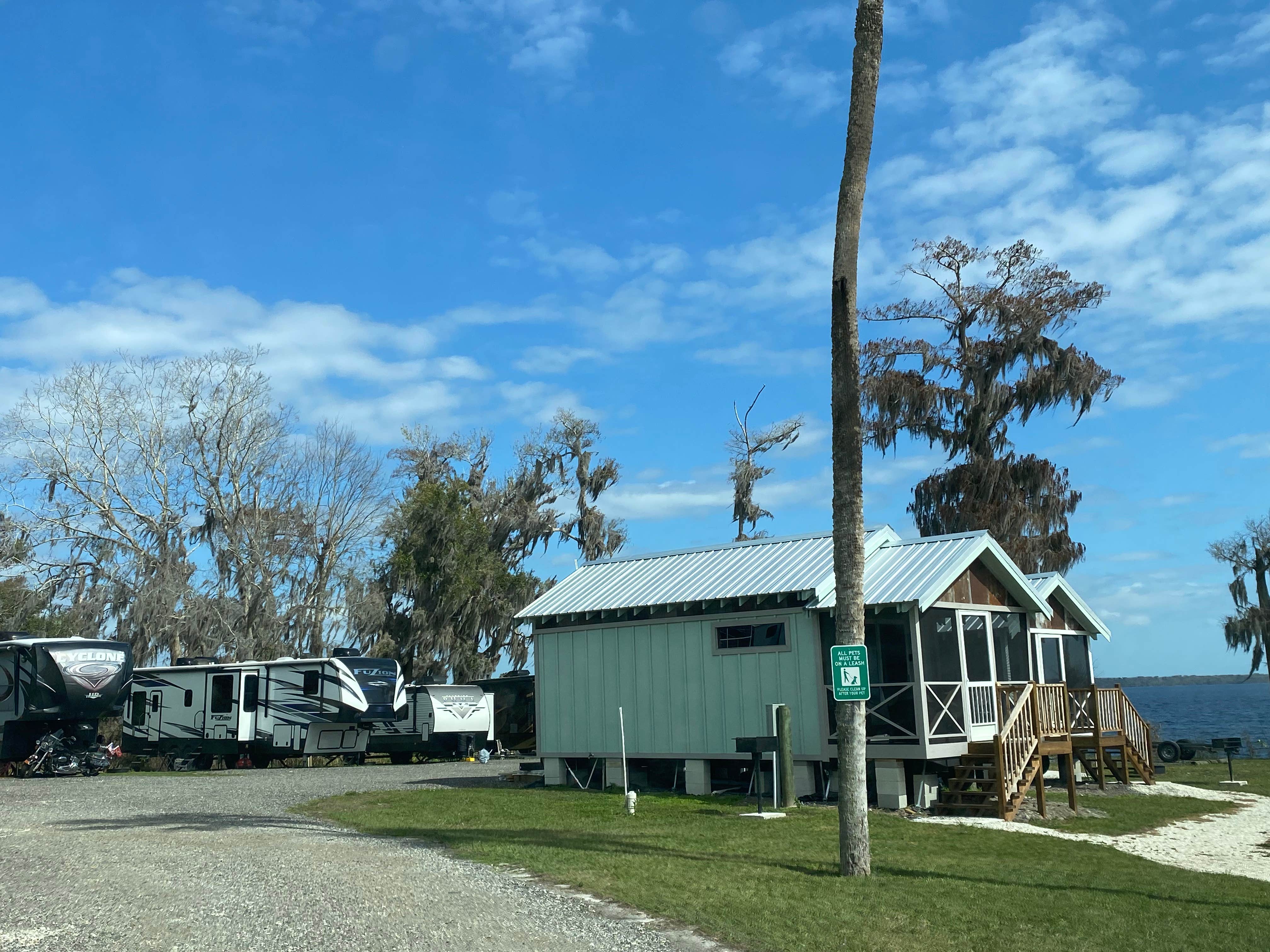 Camper-submitted photo at Crescent Fish Camp, RV Resort & Marina | Outdoor Adventure Retreats near Welaka, FL