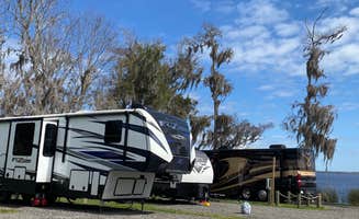 Stuart K.'s photo of rv camping at Crescent Fish Camp, RV Resort & Marina | Outdoor Adventure Retreats near Ocala National Forest