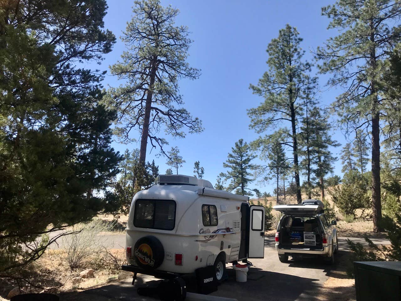 Bill R.'s photo of rv camping at Juniper Family Campground — Bandelier National Monument near Española, NM
