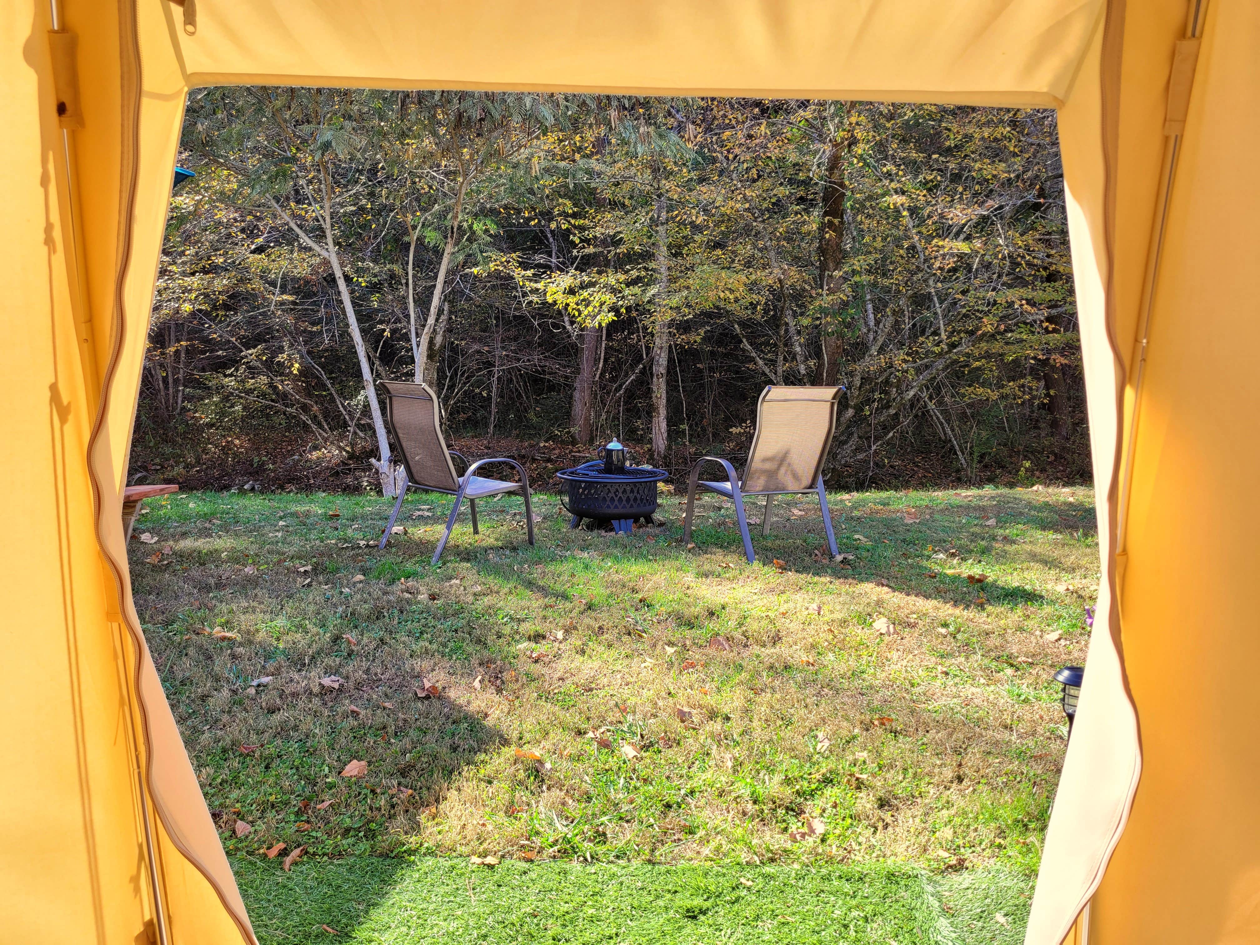 Camper-submitted photo at Creekside Stayz Glamping and camping in the Smokies near Del Rio, TN