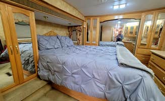 sherry G.'s photo of glamping accommodations at Creekside Stayz Glamping and camping in the Smokies near Del Rio, TN