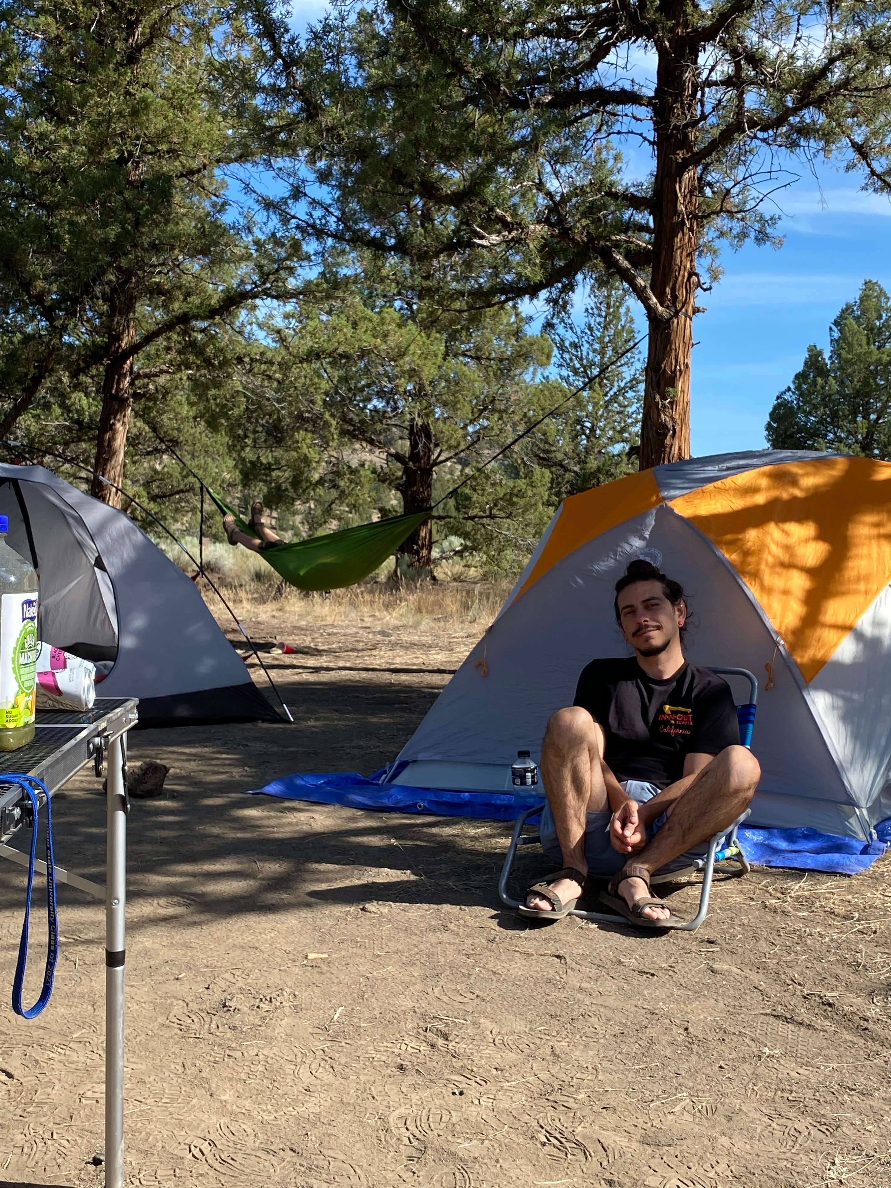 gillian P.'s photo of tent camping at Steelhead Falls Trailhead & Campground in Oregon