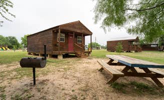Brandon C.'s photo of a cabin at Los Rios Campground near Concan, TX