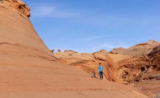 ROAM O.'s photo of camping with pets at Roam America Horseshoe Bend near Lake Powell, UT
