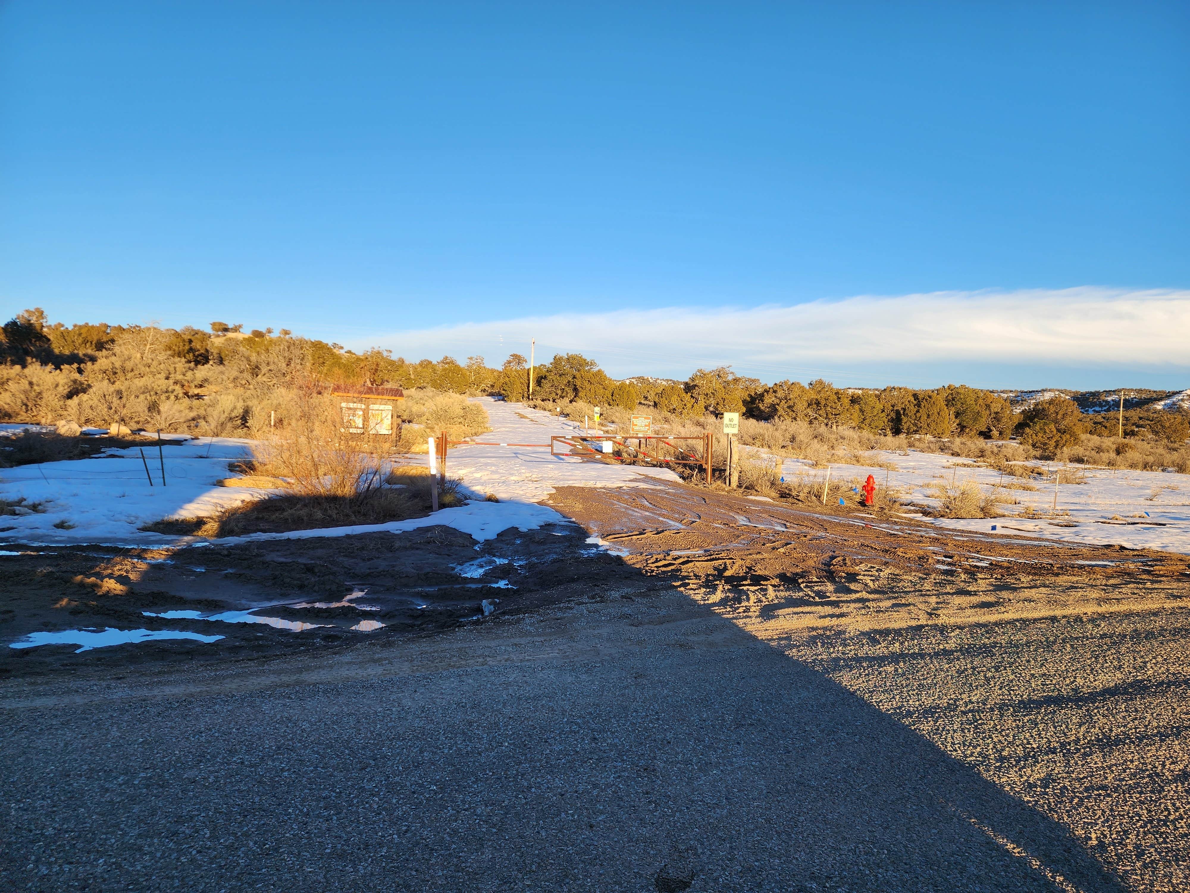 Camper-submitted photo at BLM across from Mesa Verde near Shiprock, NM