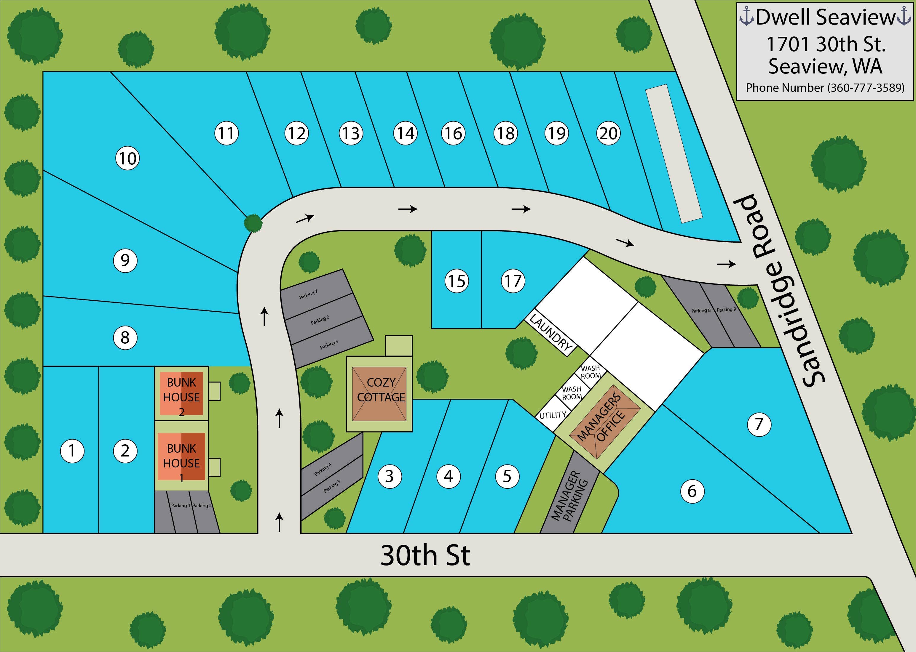 Camping near Sand Castle RV Park: Dwell Seaview, Ilwaco, Washington