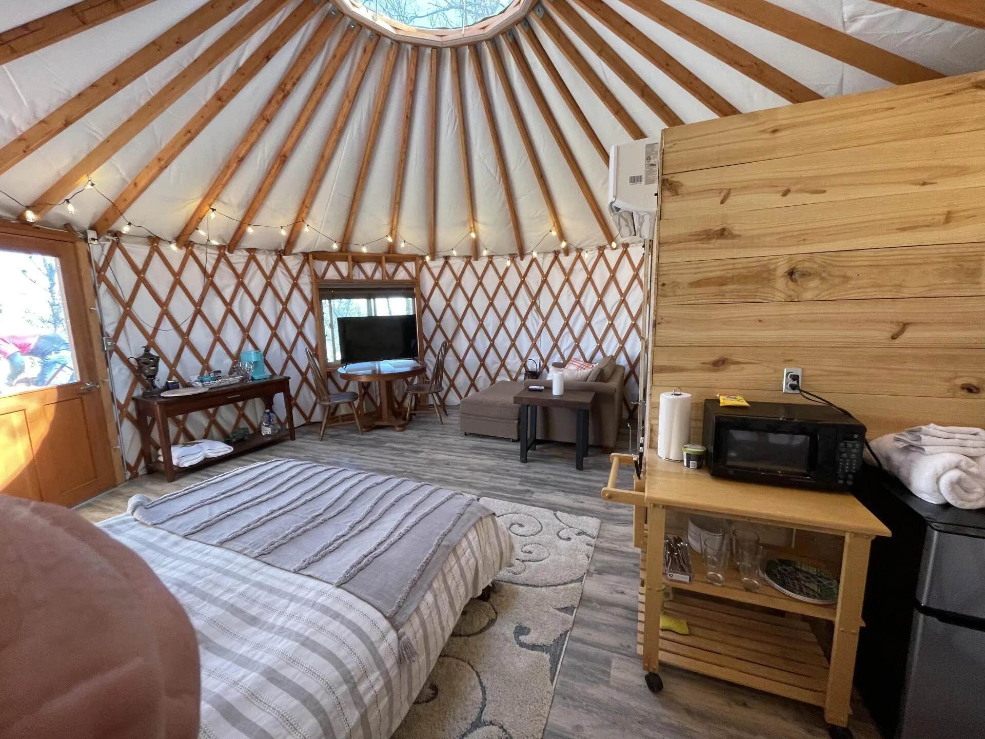 Camper submitted image from Cross Timbers Glamping Company - 1