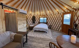 Camping near Great Escapes RV Resort, North Texas: Cross Timbers Glamping Company, Mineral Wells, Texas