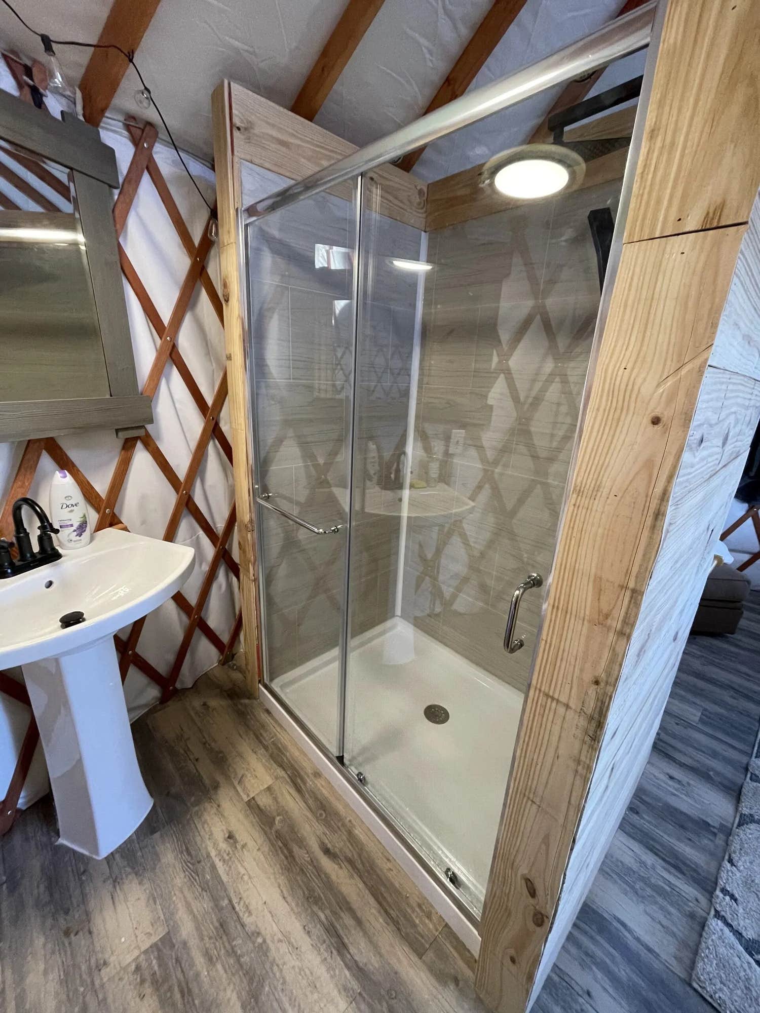 Camper-submitted photo at Cross Timbers Glamping Company near Graford, TX