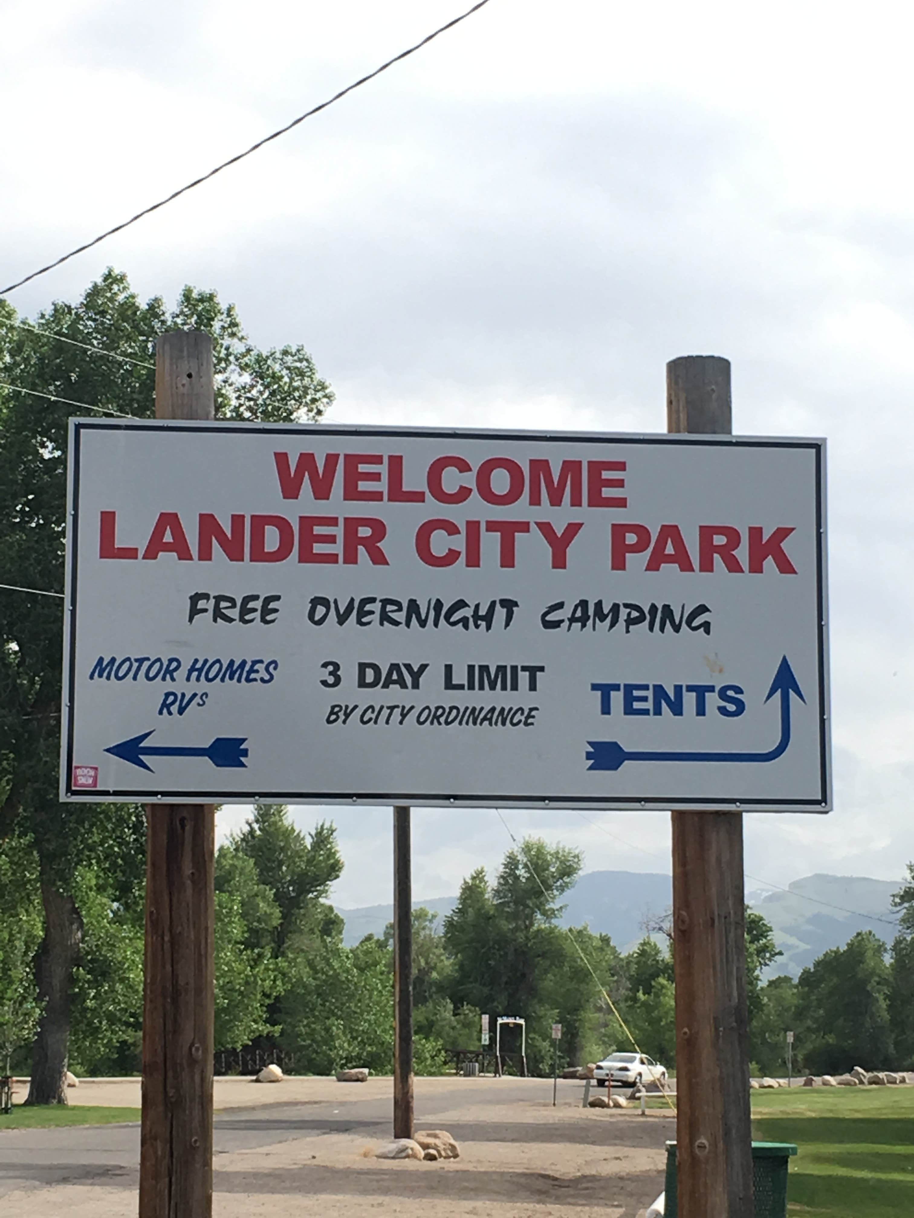 Camper submitted image from Lander City Park - 4