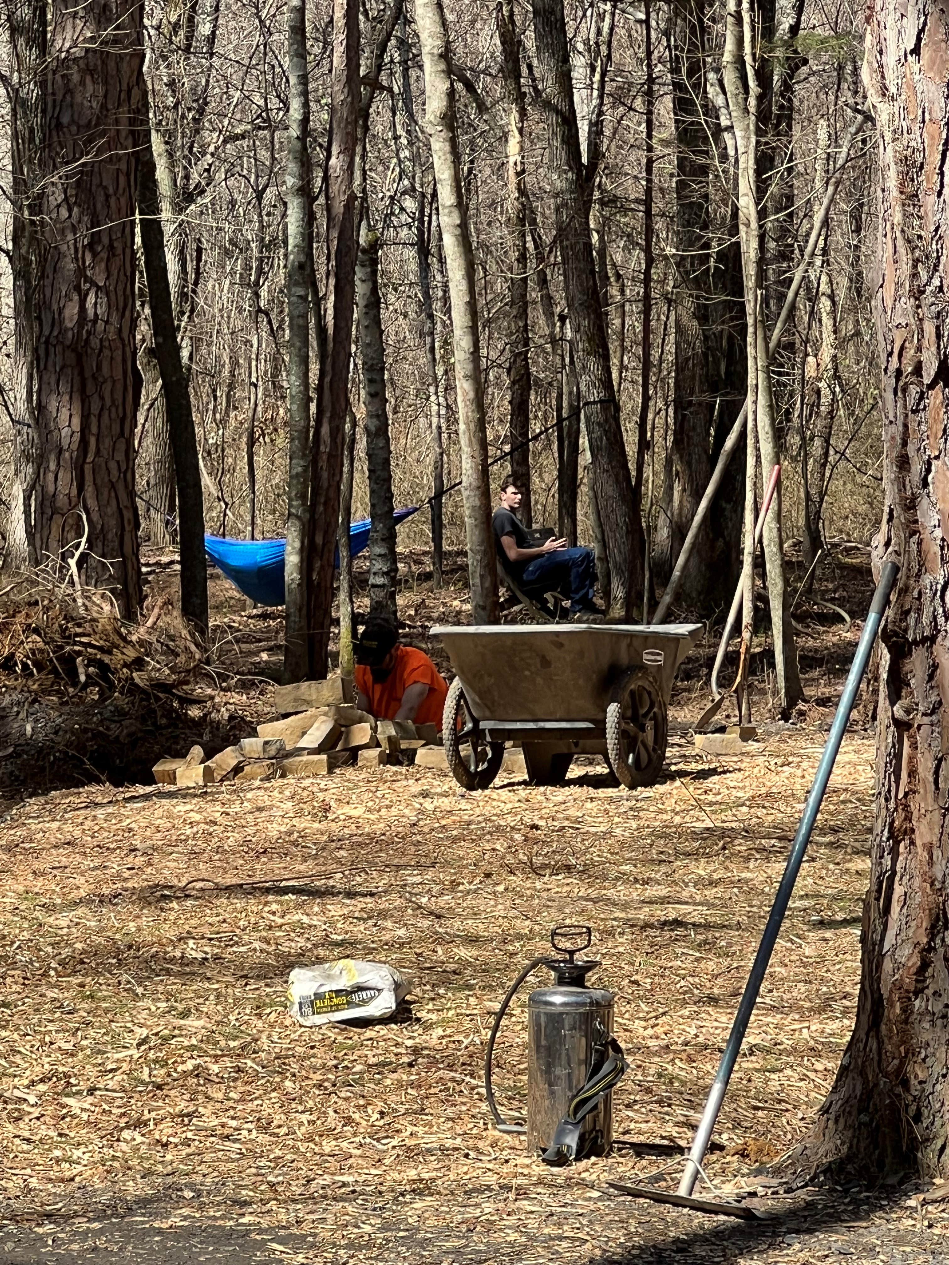 Camper-submitted photo at Camp 62 on Petit Jean Mountain near Ozark-St. Francis National Forests