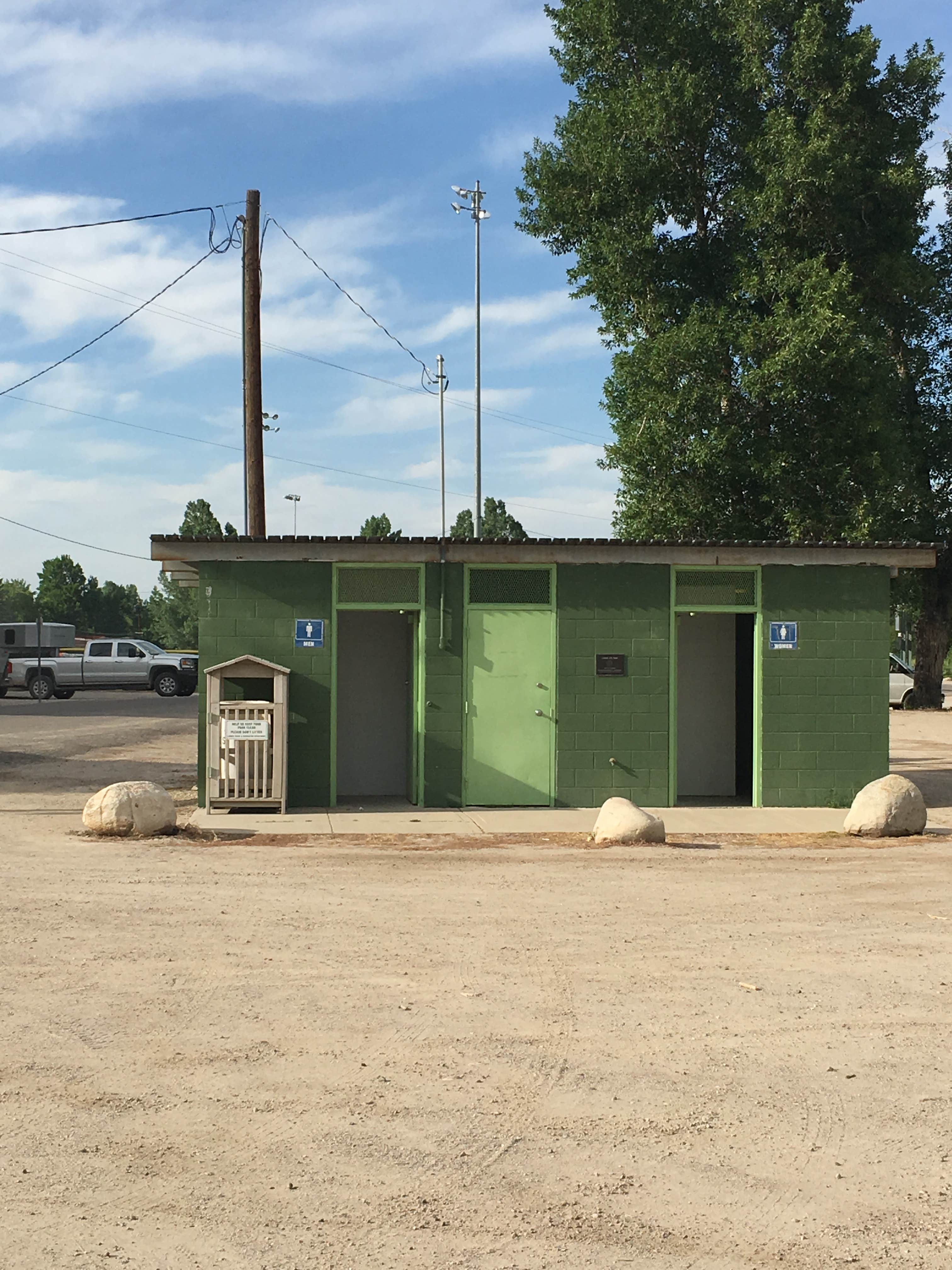 Camper-submitted photo at Lander City Park near Riverton, WY