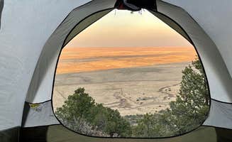 Travis J.'s photo of tent camping at Camgrounds at Jamail Ranch near Aguilar, CO