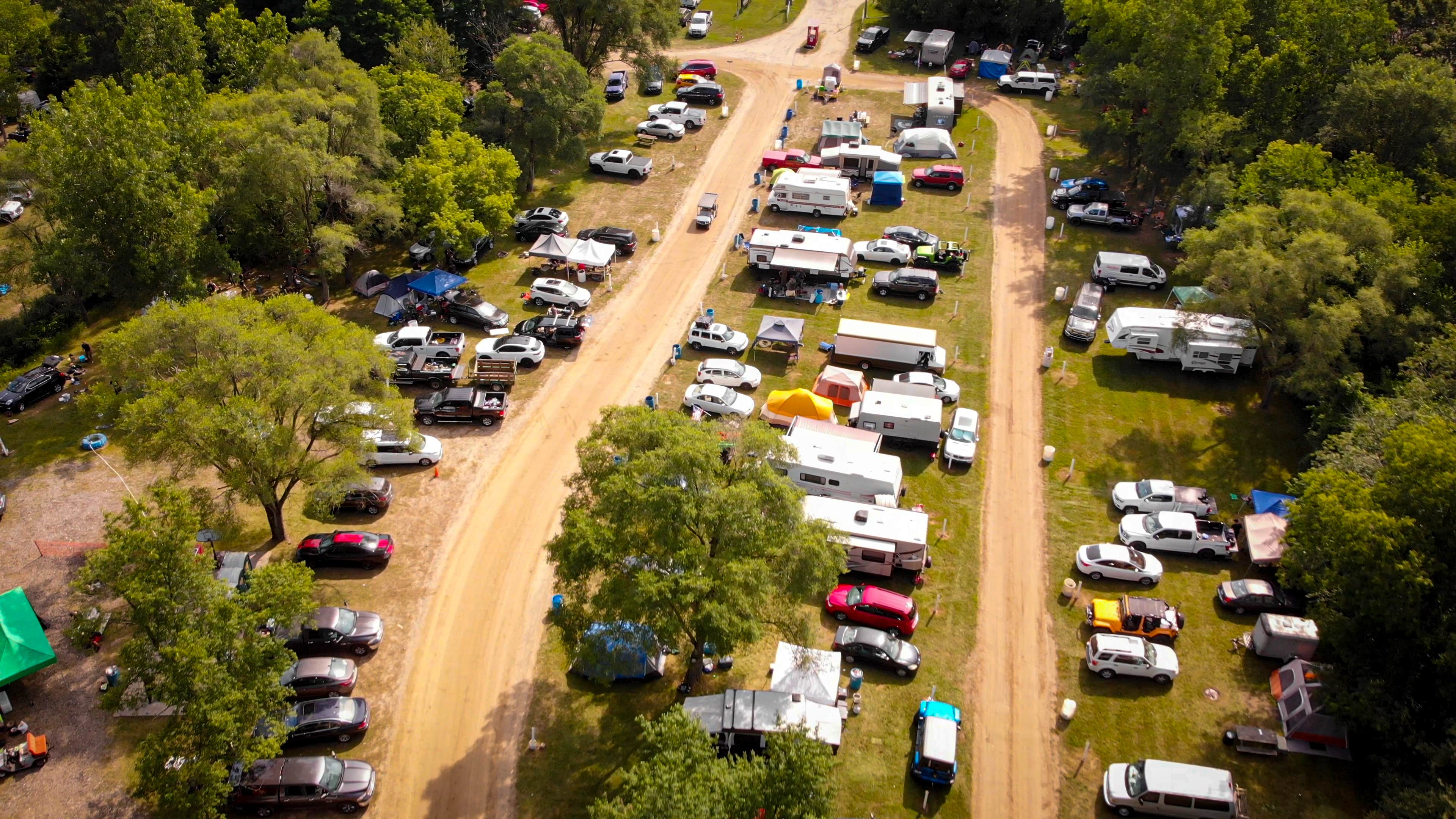 Camper-submitted photo at PINCKNEY RAILS-TO-TRAIL CAMPGROUND near New Hudson, MI