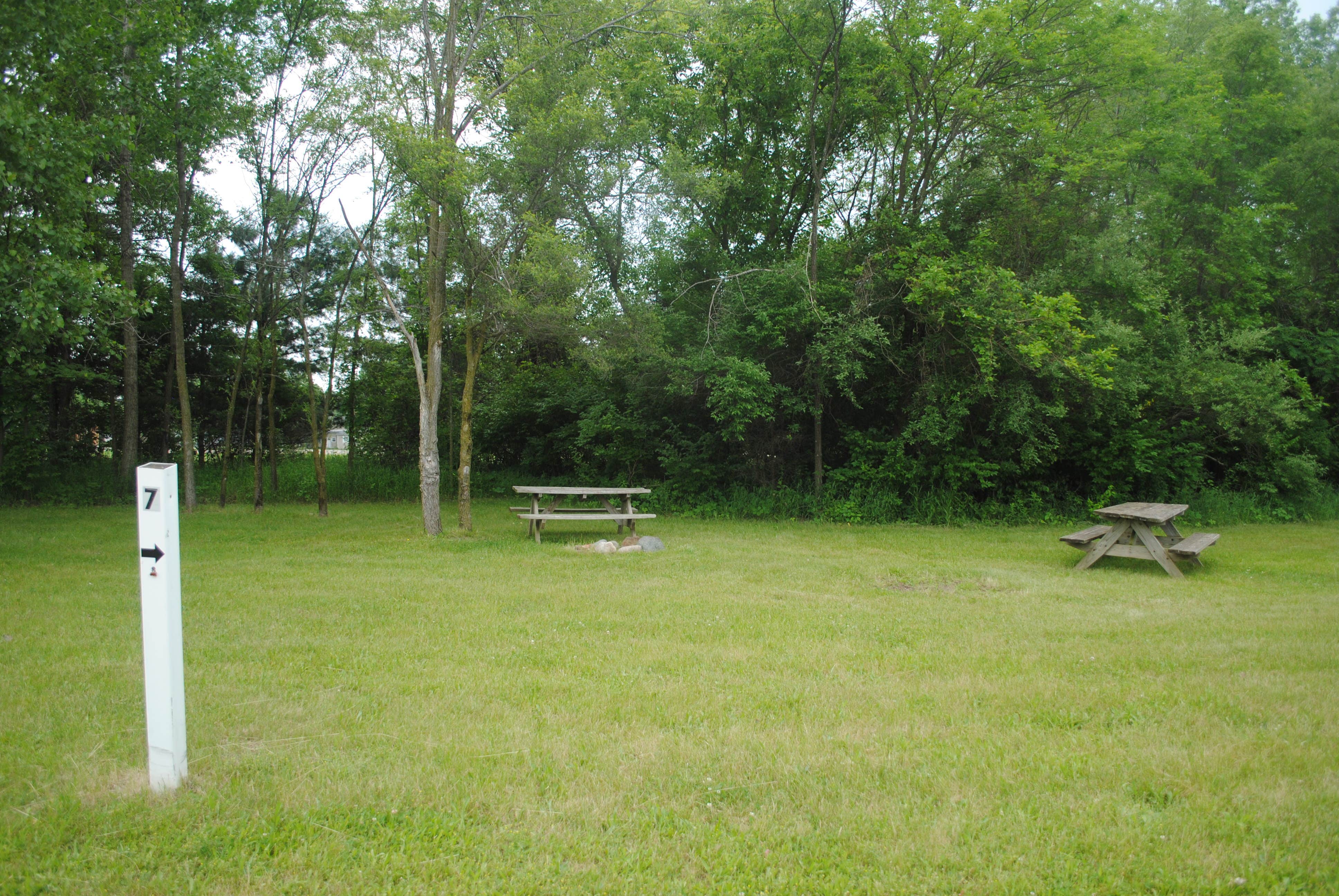 Camper-submitted photo at PINCKNEY RAILS-TO-TRAIL CAMPGROUND near New Hudson, MI