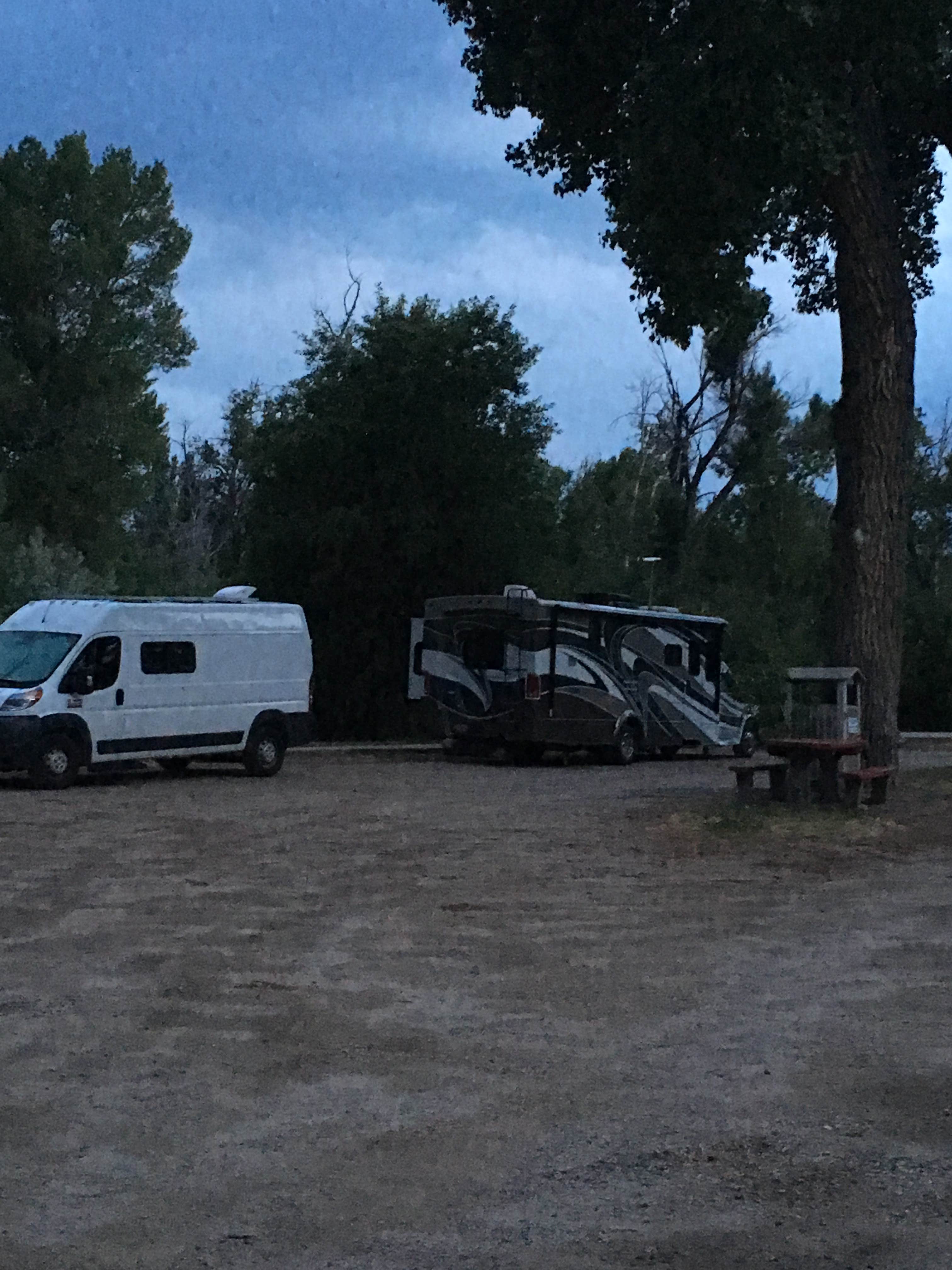 Annie C.'s photo of rv camping at Lander City Park in Wyoming