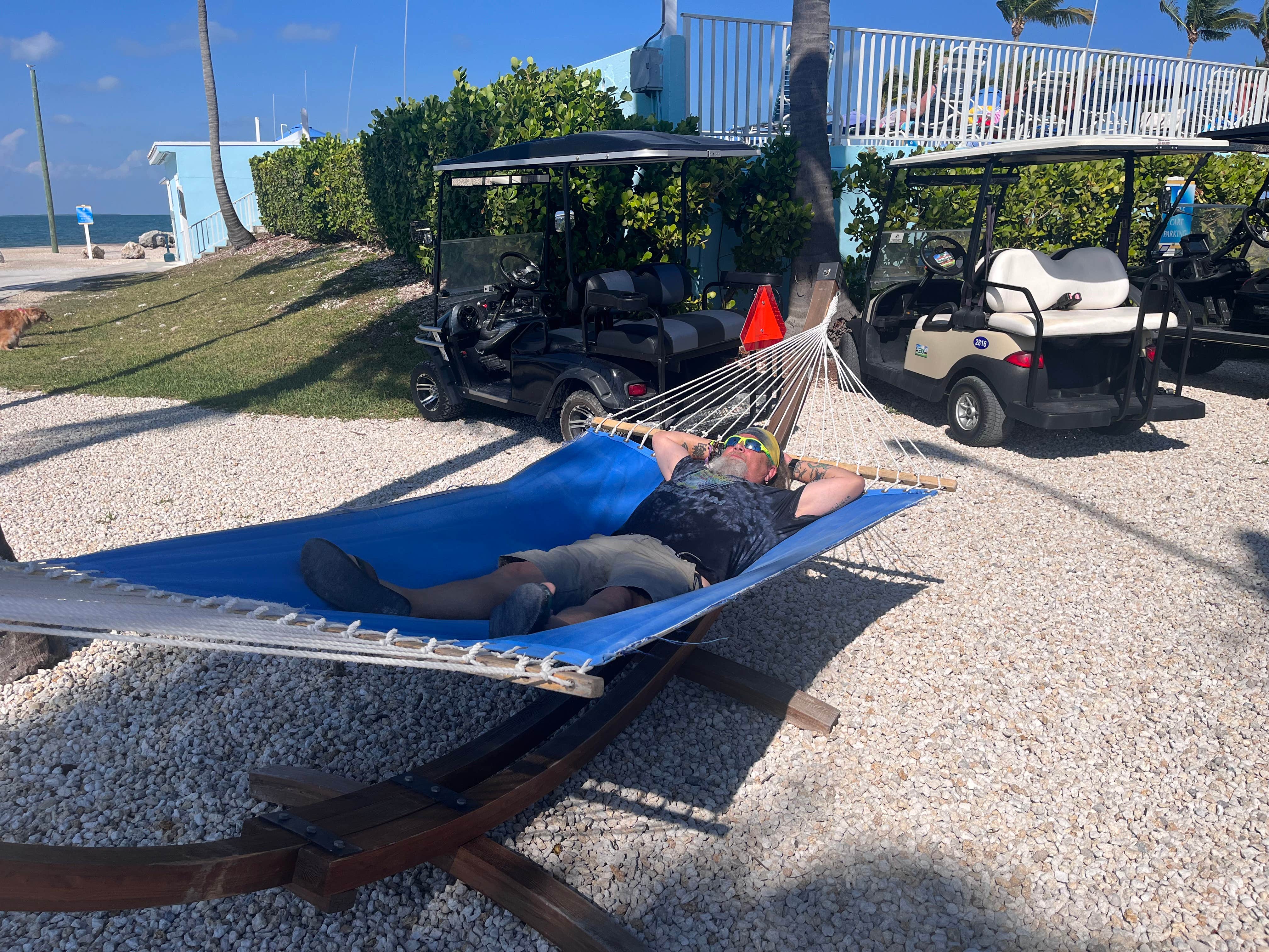 Diana R.'s photo of camping with pets at Encore Fiesta Key near Marathon Shores, FL