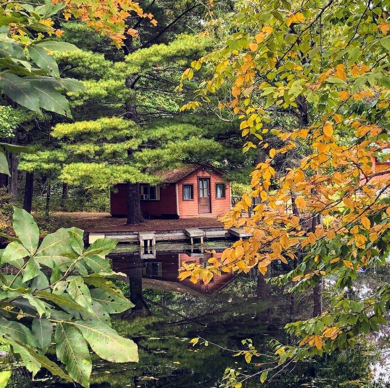 Camper-submitted photo at Neversink River Resort near Cuddebackville, NY