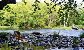 Camping near Benchmark Hideaway Campground: Neversink River Resort, Cuddebackville, New York