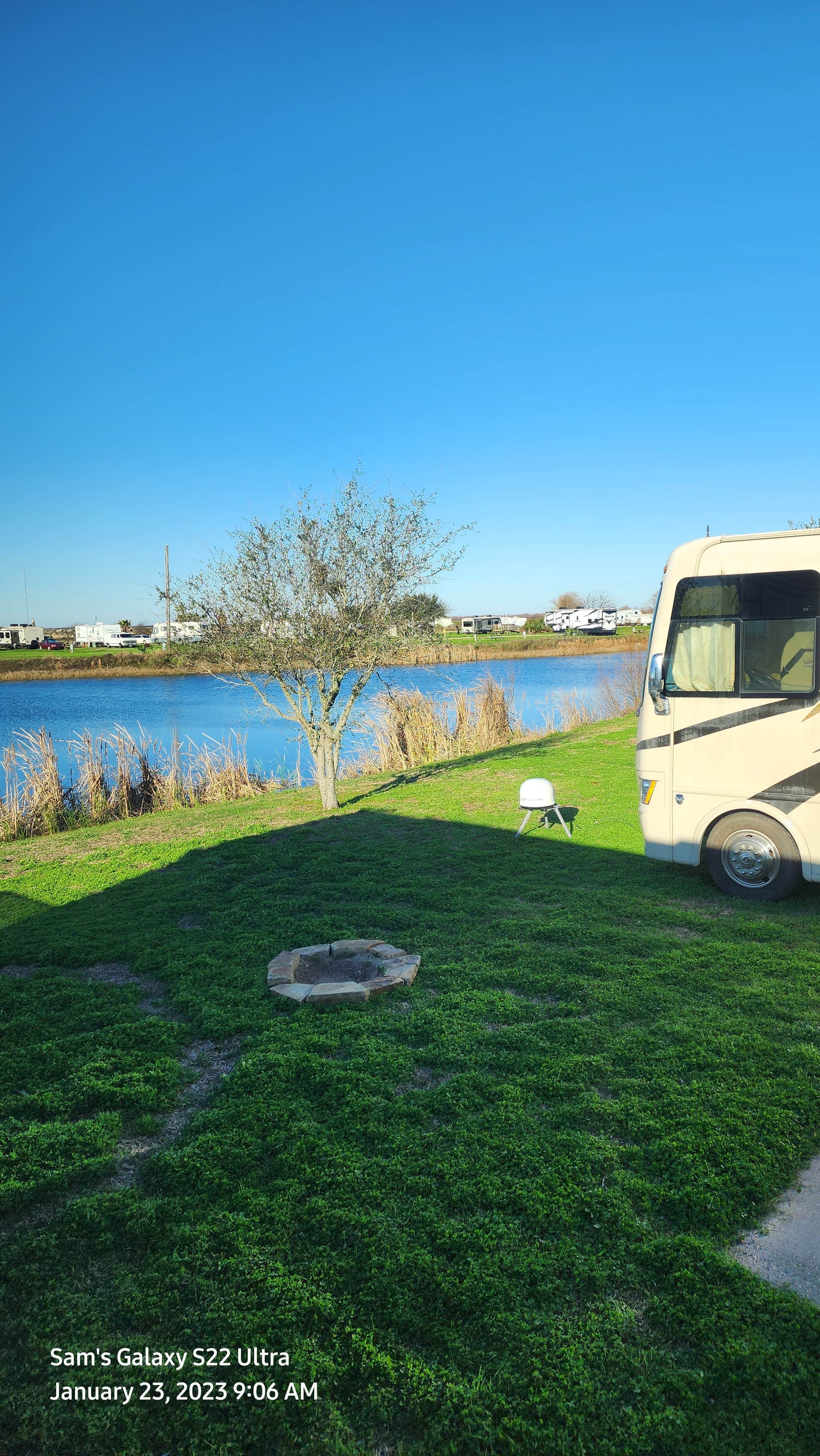 Sam C.'s photo of rv camping at Bolivar Peninsula RV Park near El Lago, TX
