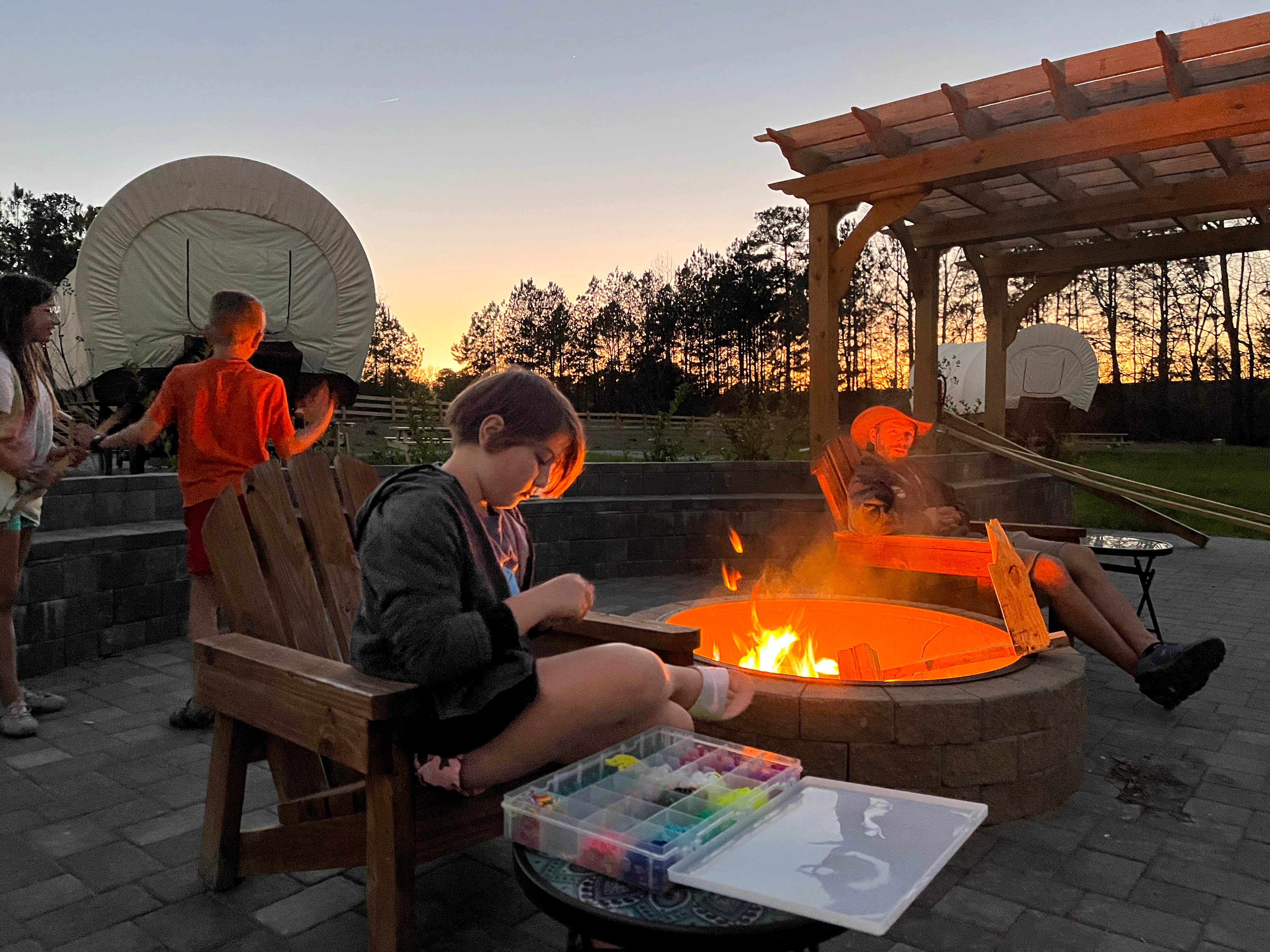 Camper-submitted photo at Cozy Heron Glamping near Lillington, NC
