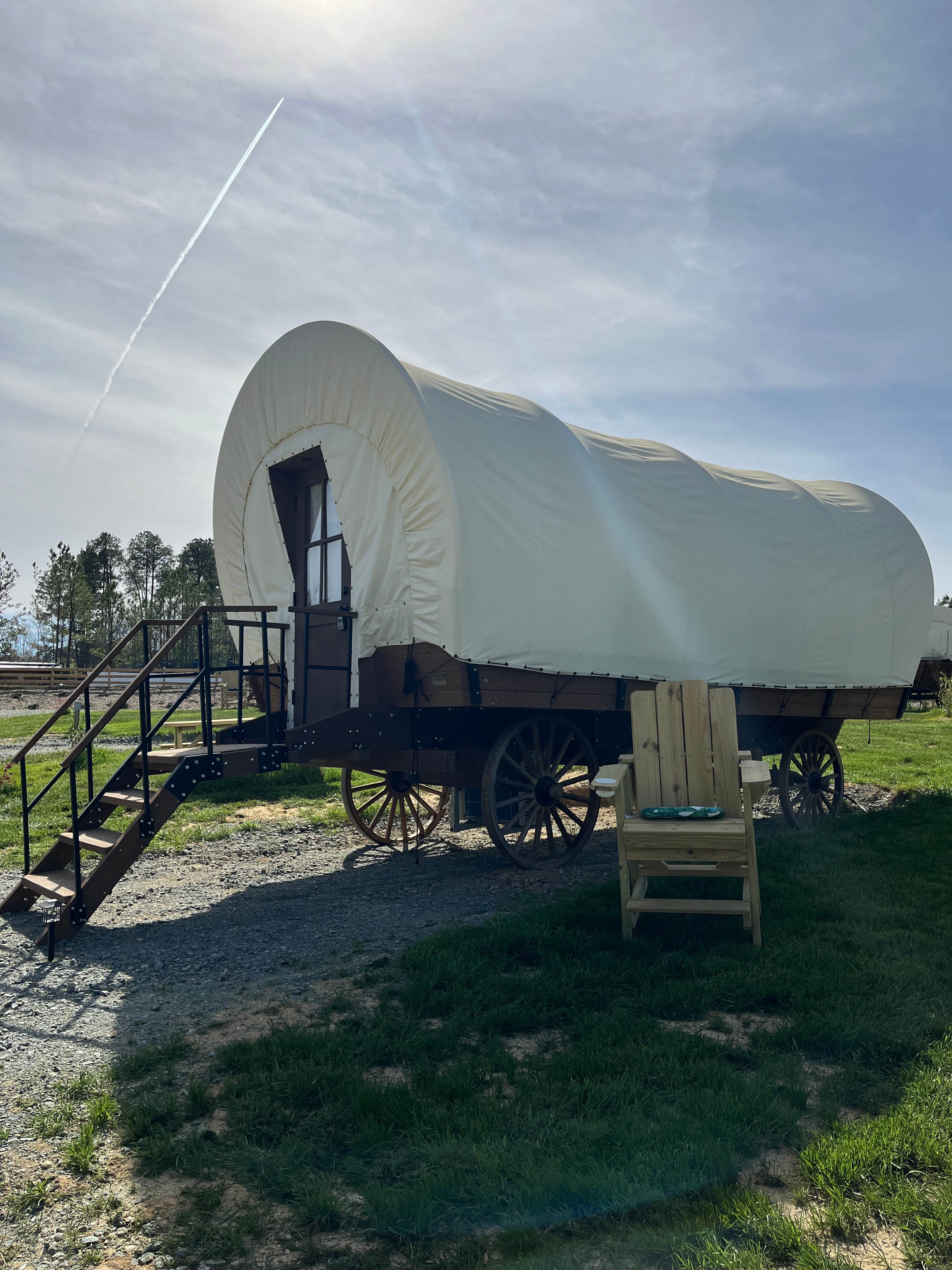 Camper-submitted photo at Cozy Heron Glamping near Lillington, NC