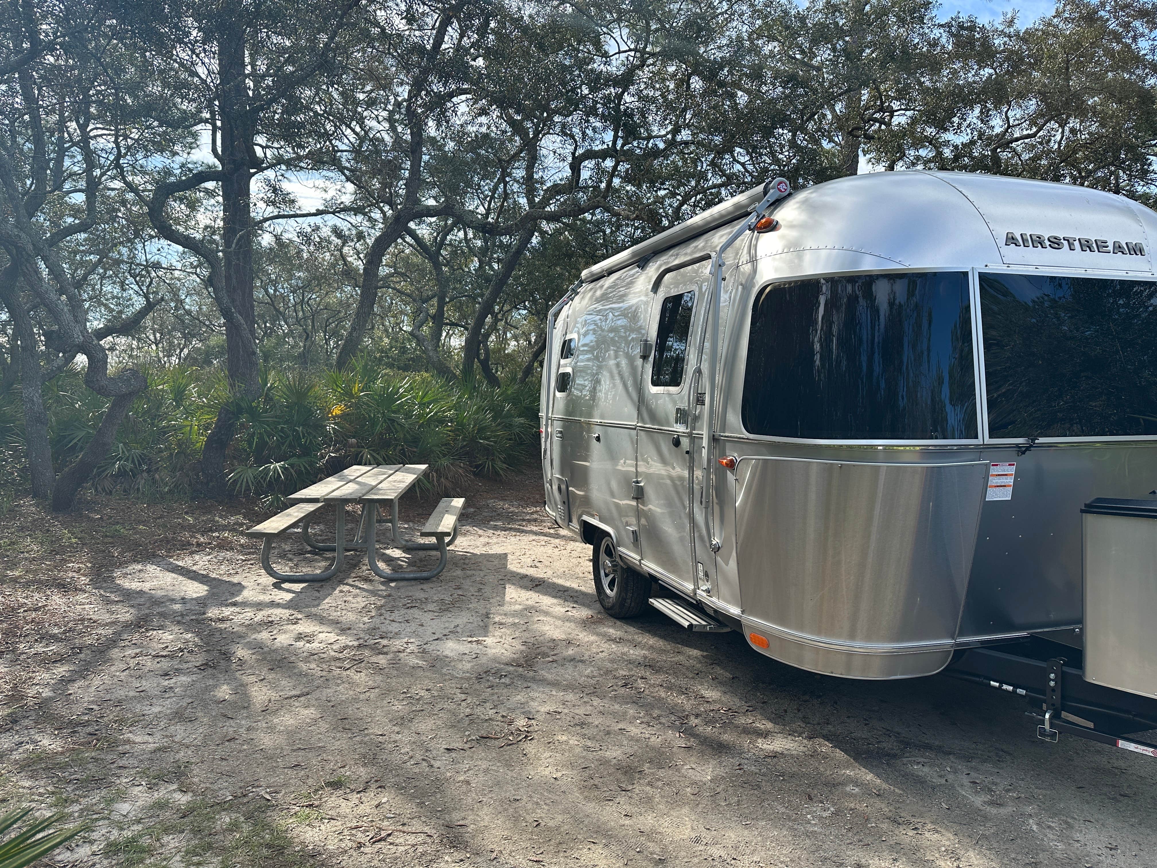 Christian D.'s photo of rv camping at Ochlockonee River State Park Campground near Woodville, FL