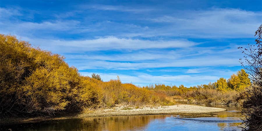 Camper submitted image from Teton Corners Private River Preserve on the Teton River west of Rexburg, ID - 1