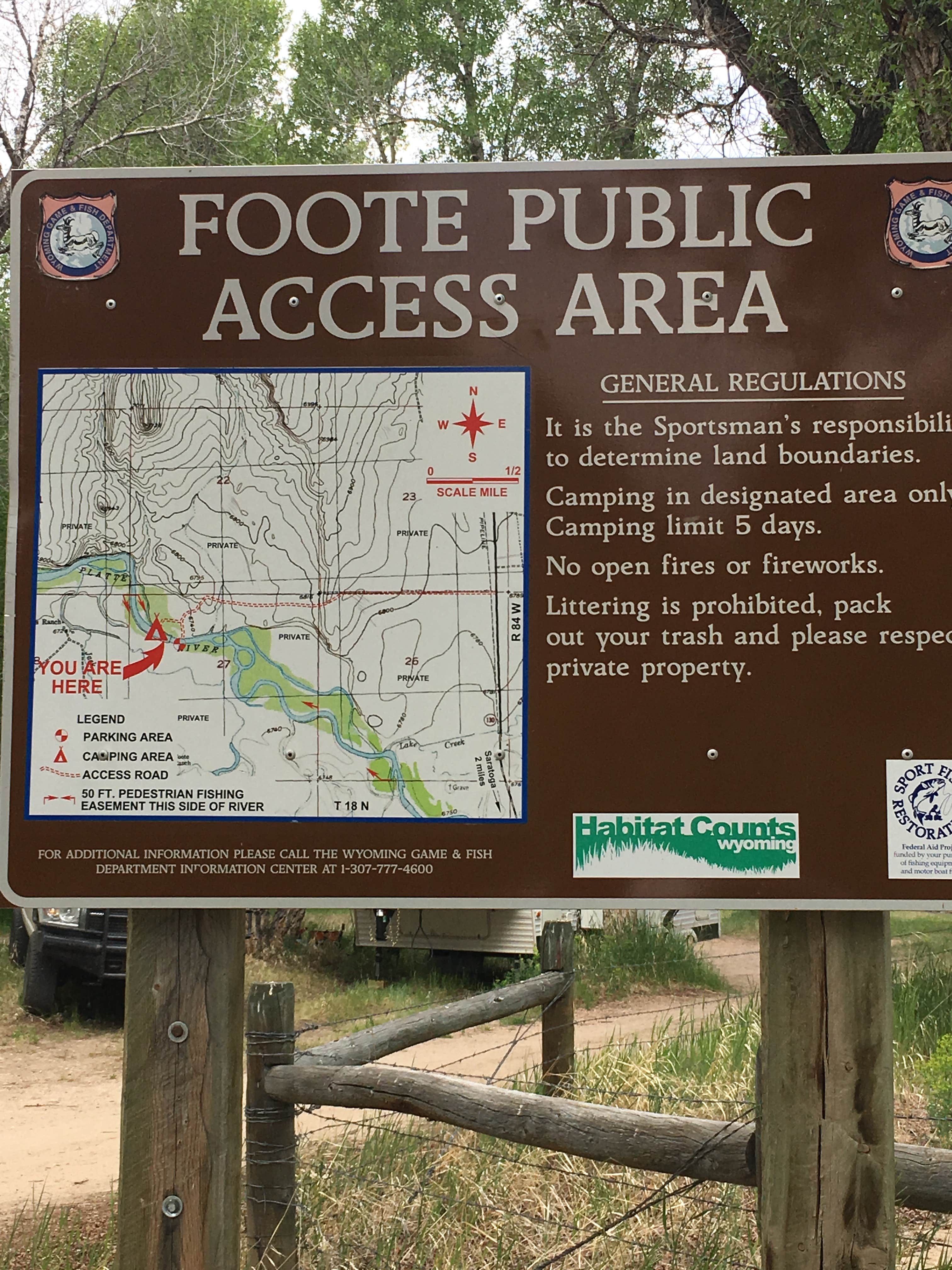 Camper submitted image from Foote Public Access Area Dispersed - 4