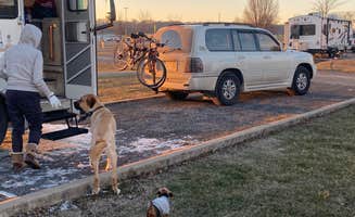 samuel P.'s photo of camping with pets at Claremore Expo RV Park near Copan, OK