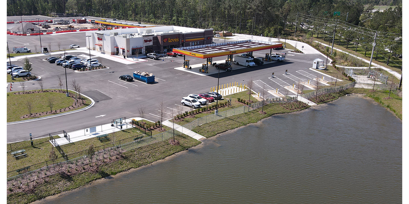 Camper submitted image from Love's RV Hookup-Jacksonville Duval 828