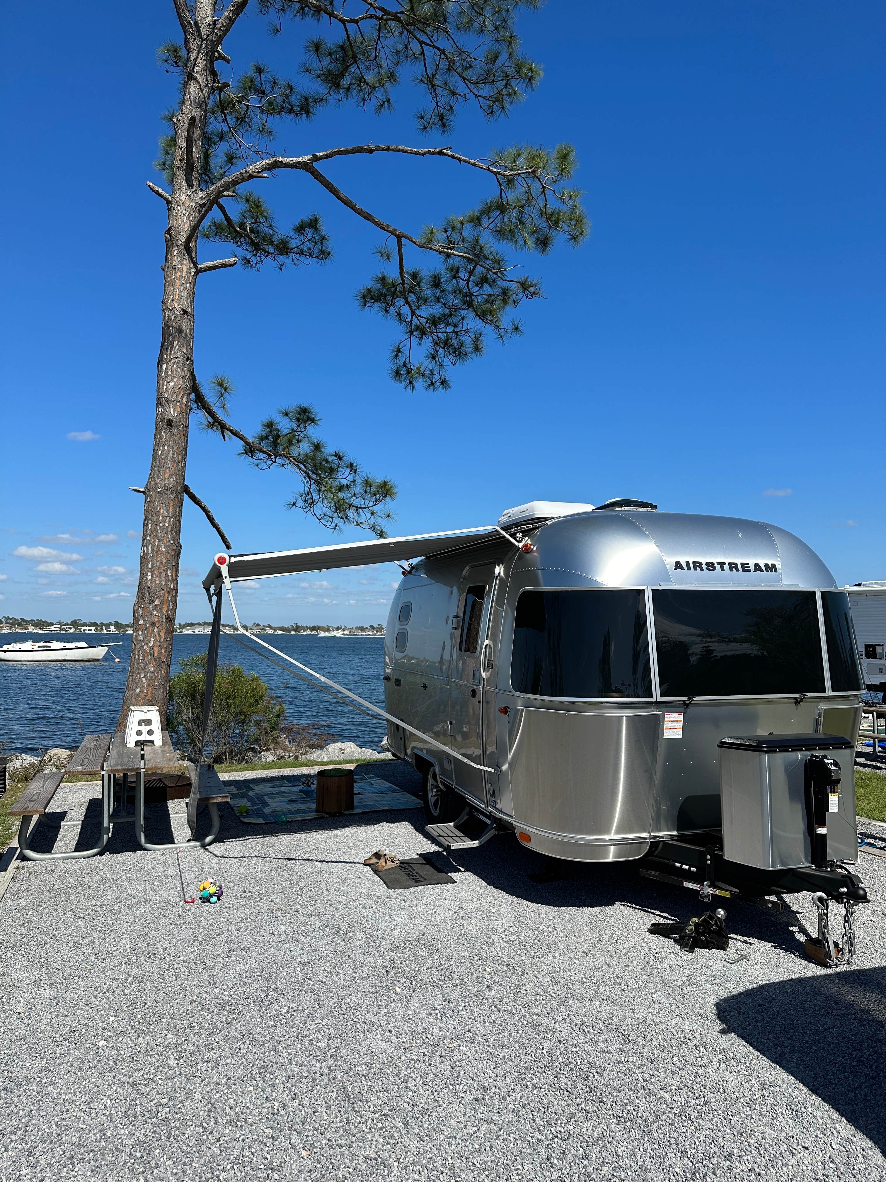 Christian D.'s photo of rv camping at St. Andrews State Park Campground near Port St. Joe, FL