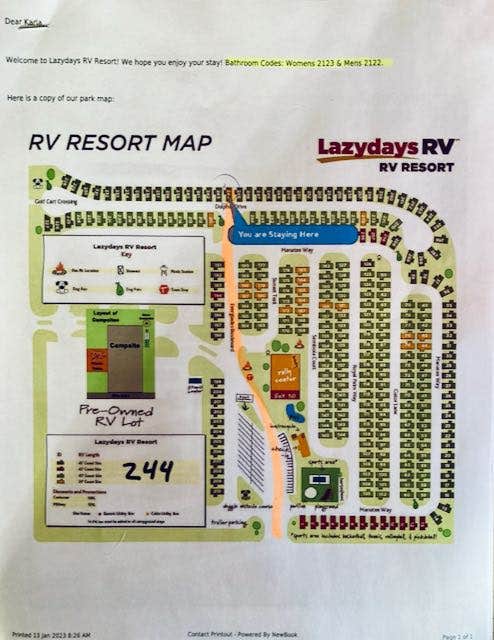 Camper-submitted photo at Lazydays RV Resort near Plant City, FL