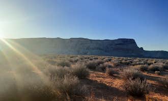 Camping near Warm Creek Bay Dispersed Camping — Glen Canyon National Recreation Area: State Line Spot Dispersed Camping — Glen Canyon National Recreation Area, Big Water, Utah