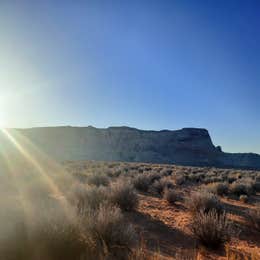 State Line Spot Dispersed Camping — Glen Canyon National Recreation Area