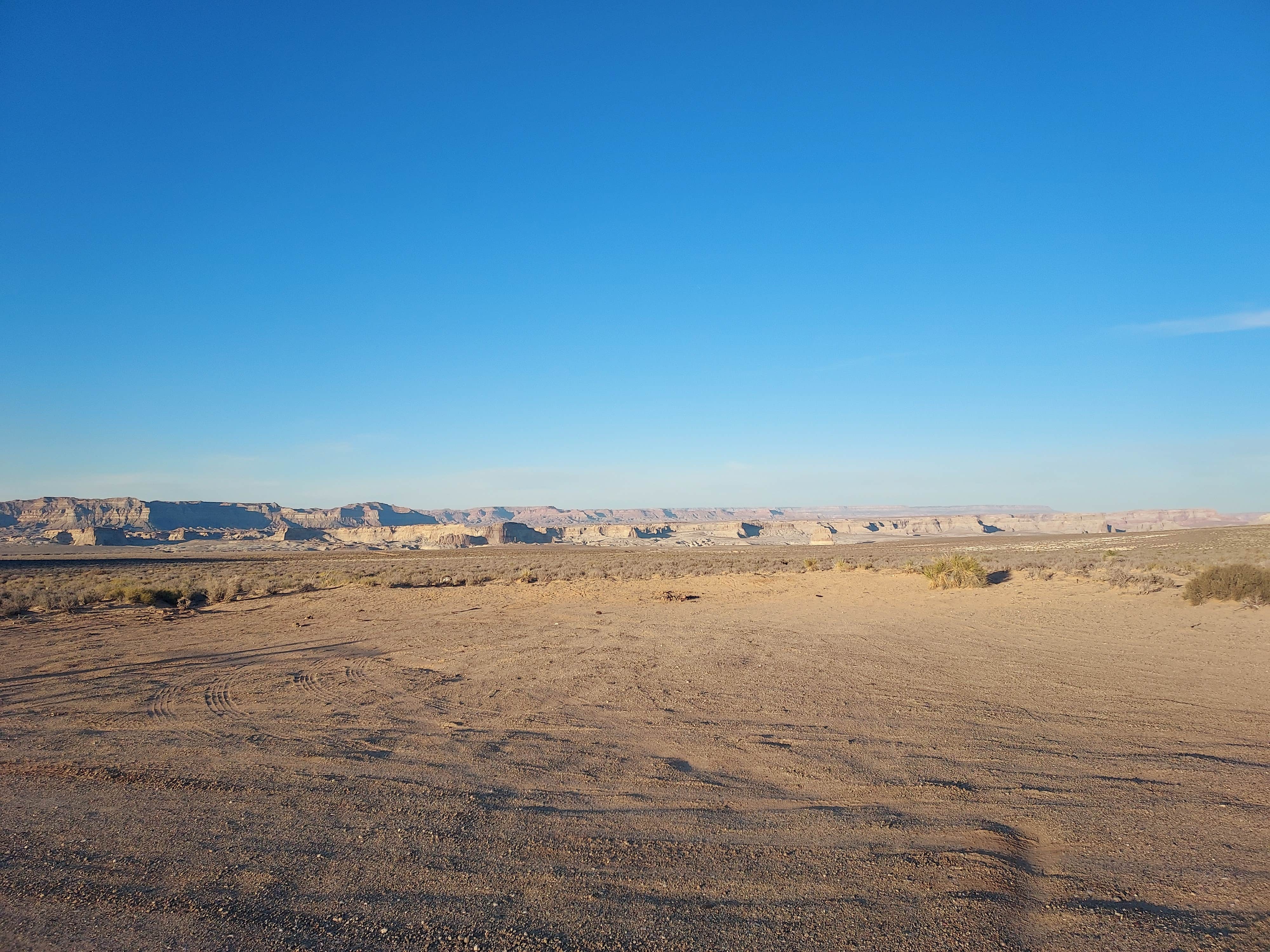 Noah E.'s photo of a dispersed camping area at Corral Dispersed — Glen Canyon National Recreation Area near Lake Powell, UT