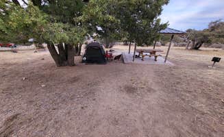 Rachel C.'s photo of tent camping at Aquirre Springs Campground in New Mexico