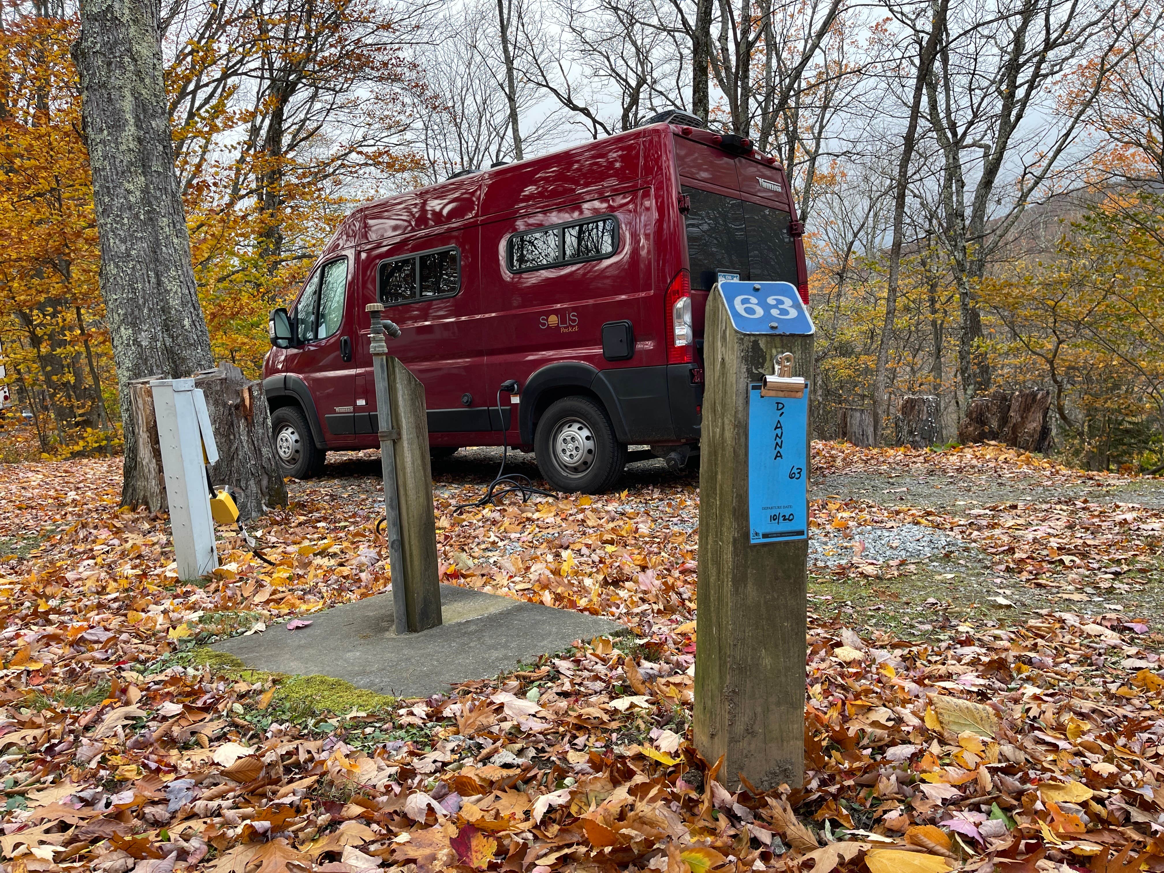 Lee D.'s photo of rv camping at Hickory Ridge Campground — Grayson Highlands State Park near Marion, VA