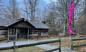 Lee D.'s photo of glamping accommodations at Hickory Ridge Campground — Grayson Highlands State Park near Abingdon, VA