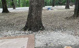 Levi H.'s photo of camping with pets at Big Hill Lake Mound Valley Recreation Area near Copan, OK