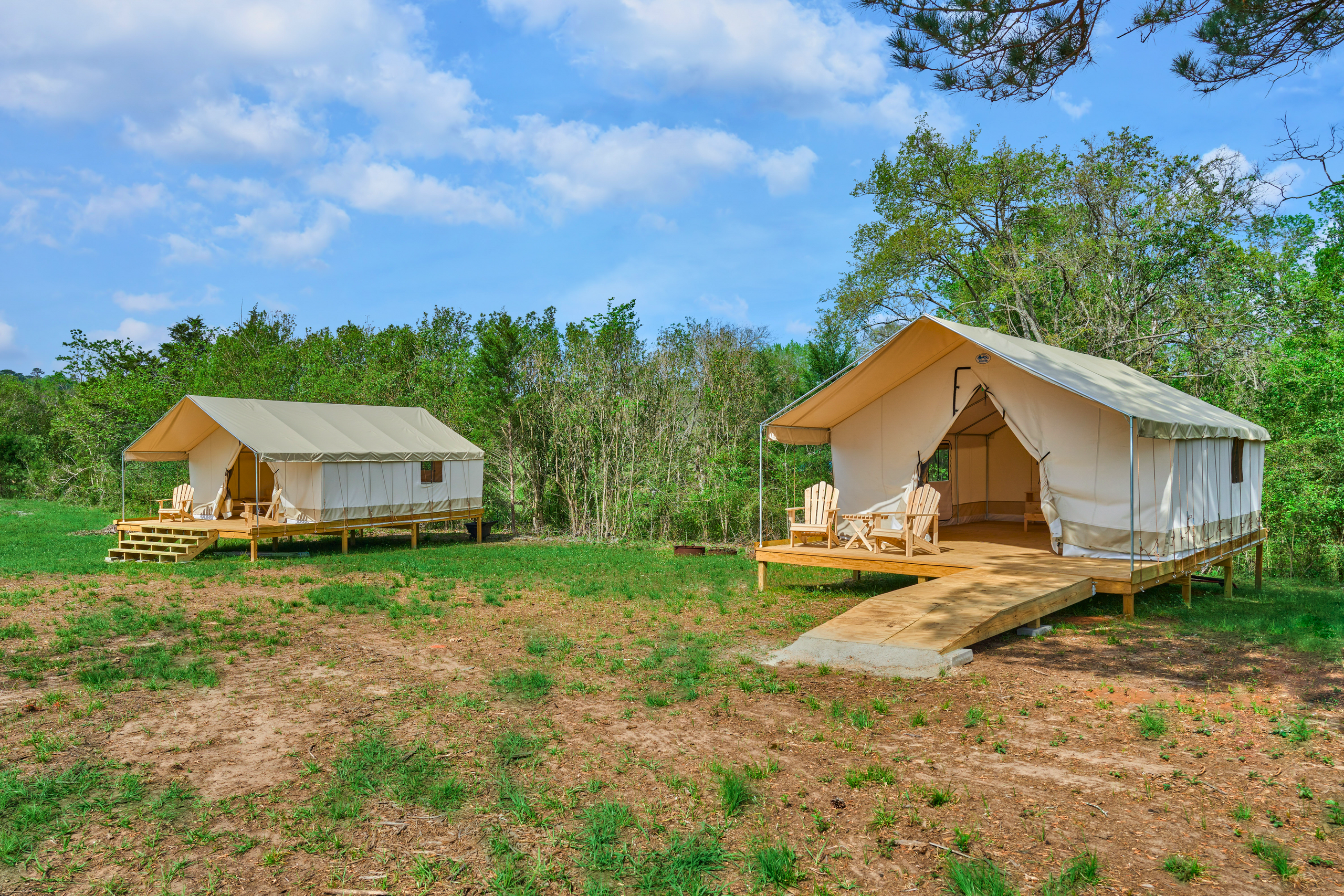 Branch Out Glamping's photo at Khushatta Hills Ranch Camp near Cleveland, TX