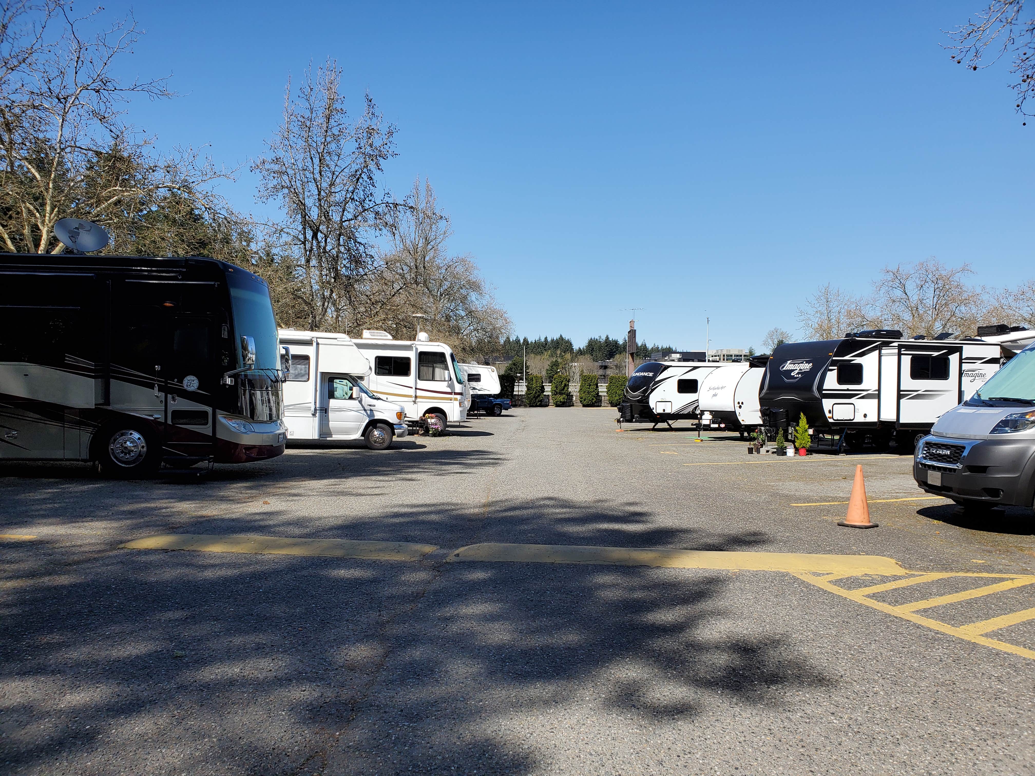 Camper-submitted photo at Trailer Inns RV Park (Bellevue) near Newcastle, WA