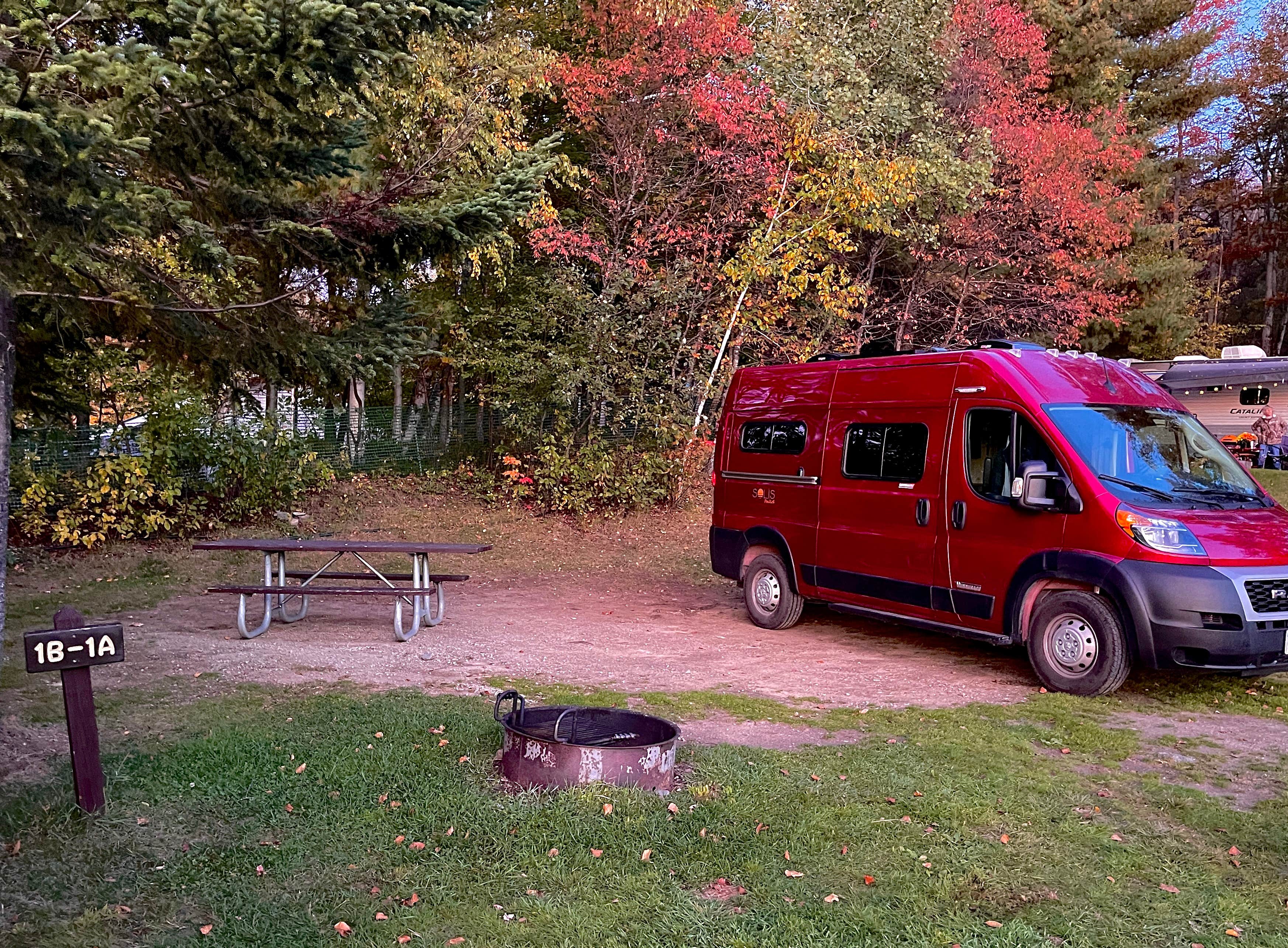Lee D.'s photo of rv camping at Base Camp — Umbagog Lake State Park near Rangeley, ME